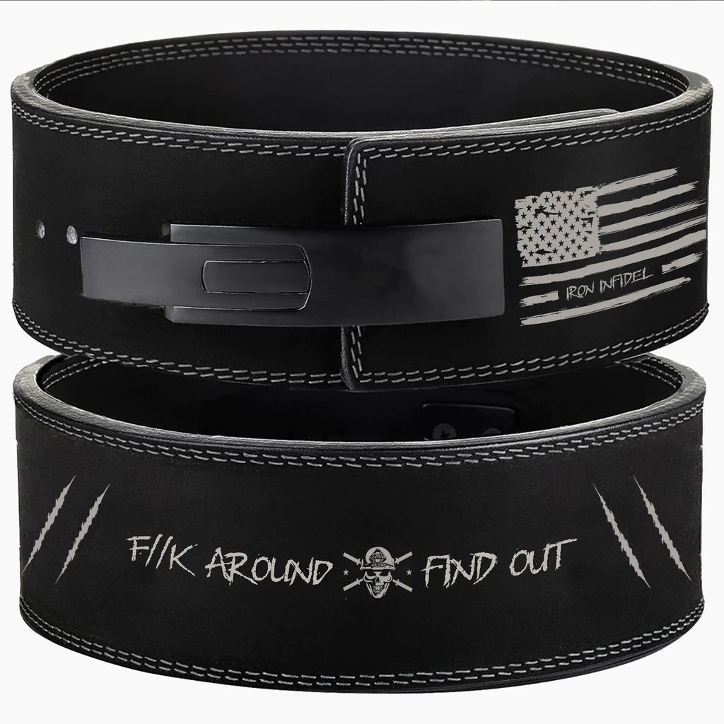 Iron Infidel ProFit Leather Lifting Belt