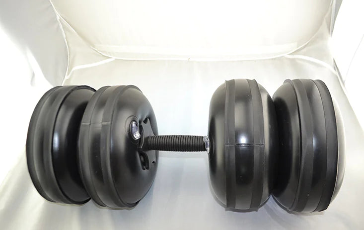 FlexiWeight 25kg Water Dumbbells
