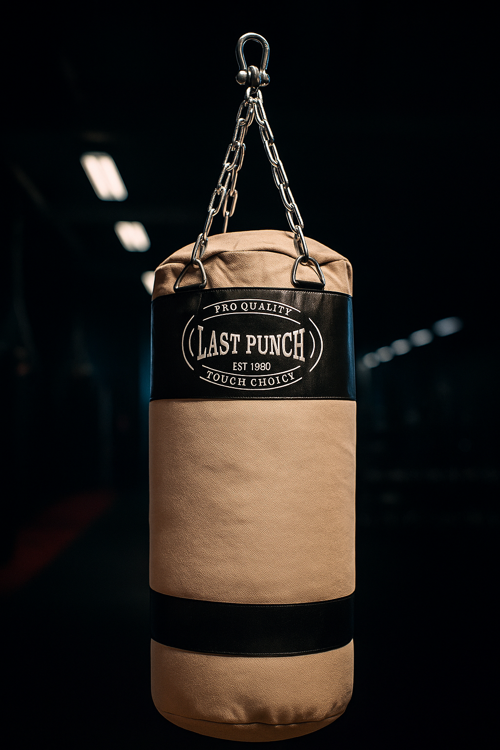 Heavy Duty Boxing Bag with Chains
