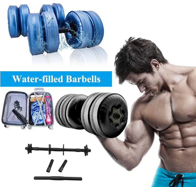 FlexiWeight 25kg Water Dumbbells