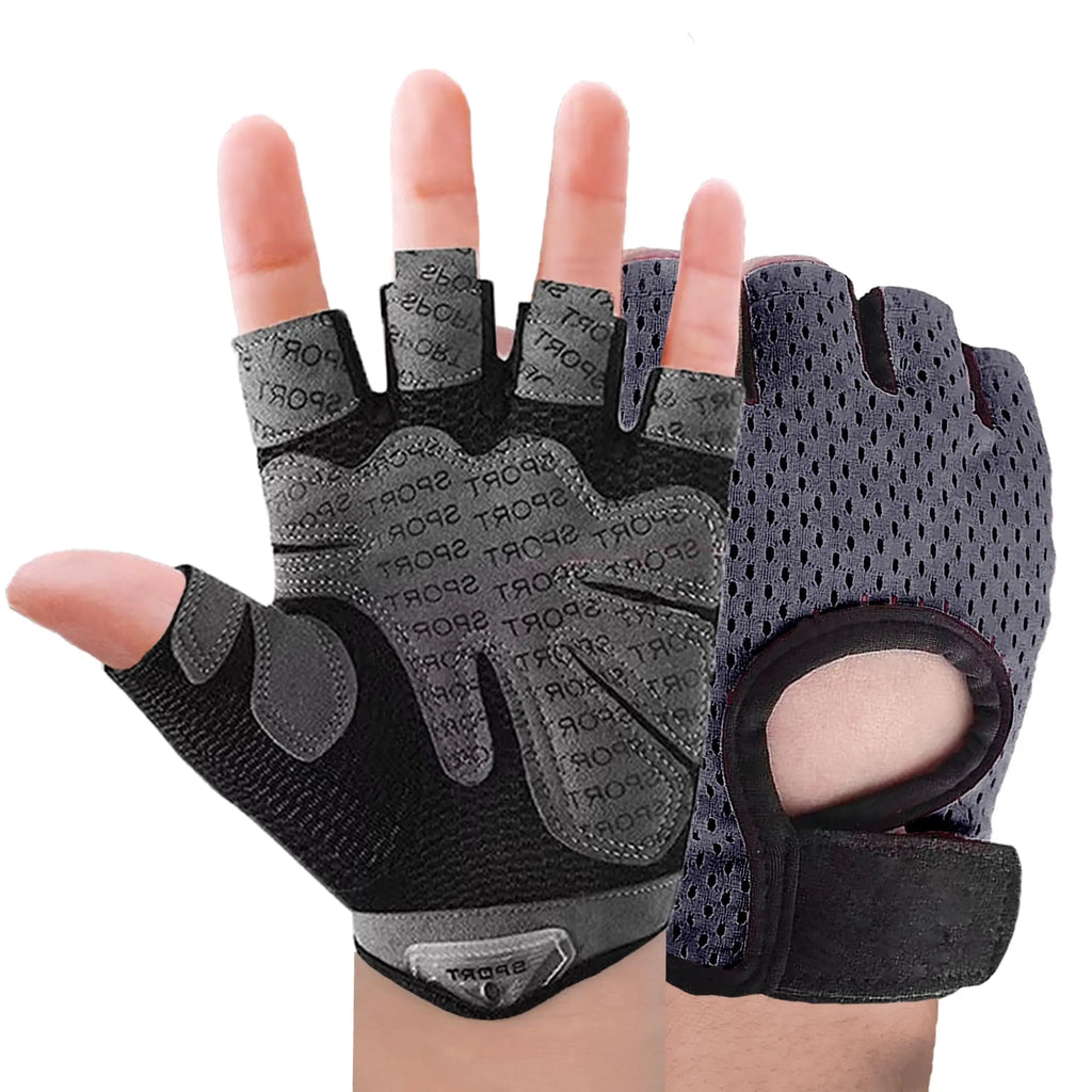 GRIPMASTER Pro Workout Gloves - Breathable Anti-Slip Protection