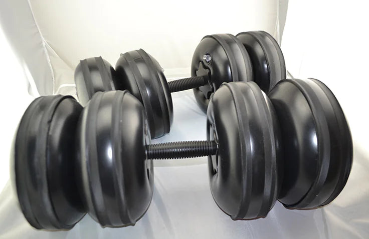 FlexiWeight 25kg Water Dumbbells