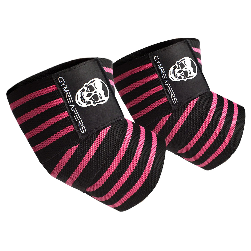 Gymreapers Flex40 Elbow Support Wraps - Pink