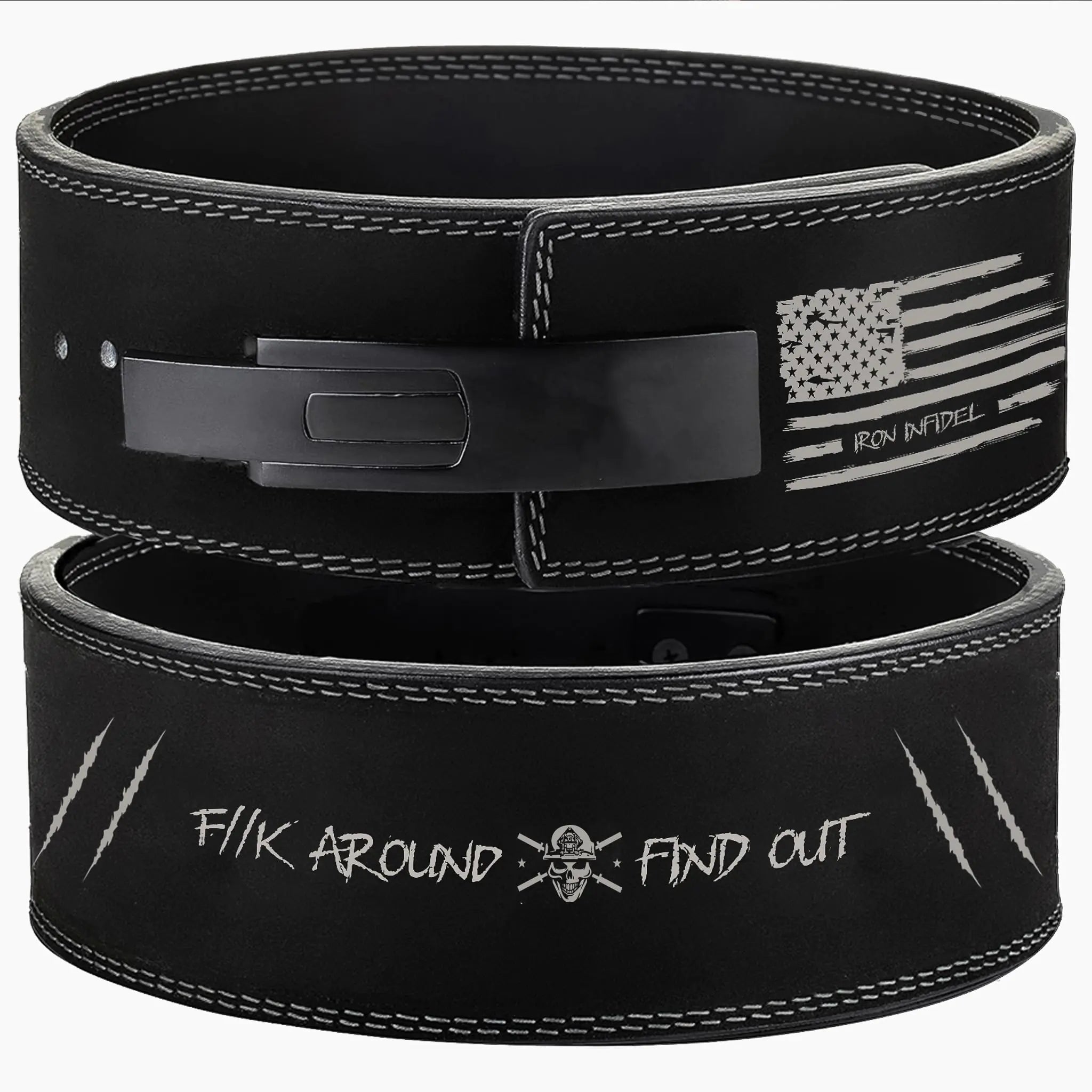 Iron Infidel ProFit Leather Lifting Belt