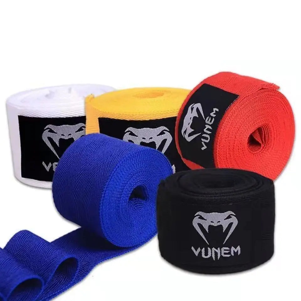 Vunem Cotton Elastic Boxing Wraps for Martial Arts