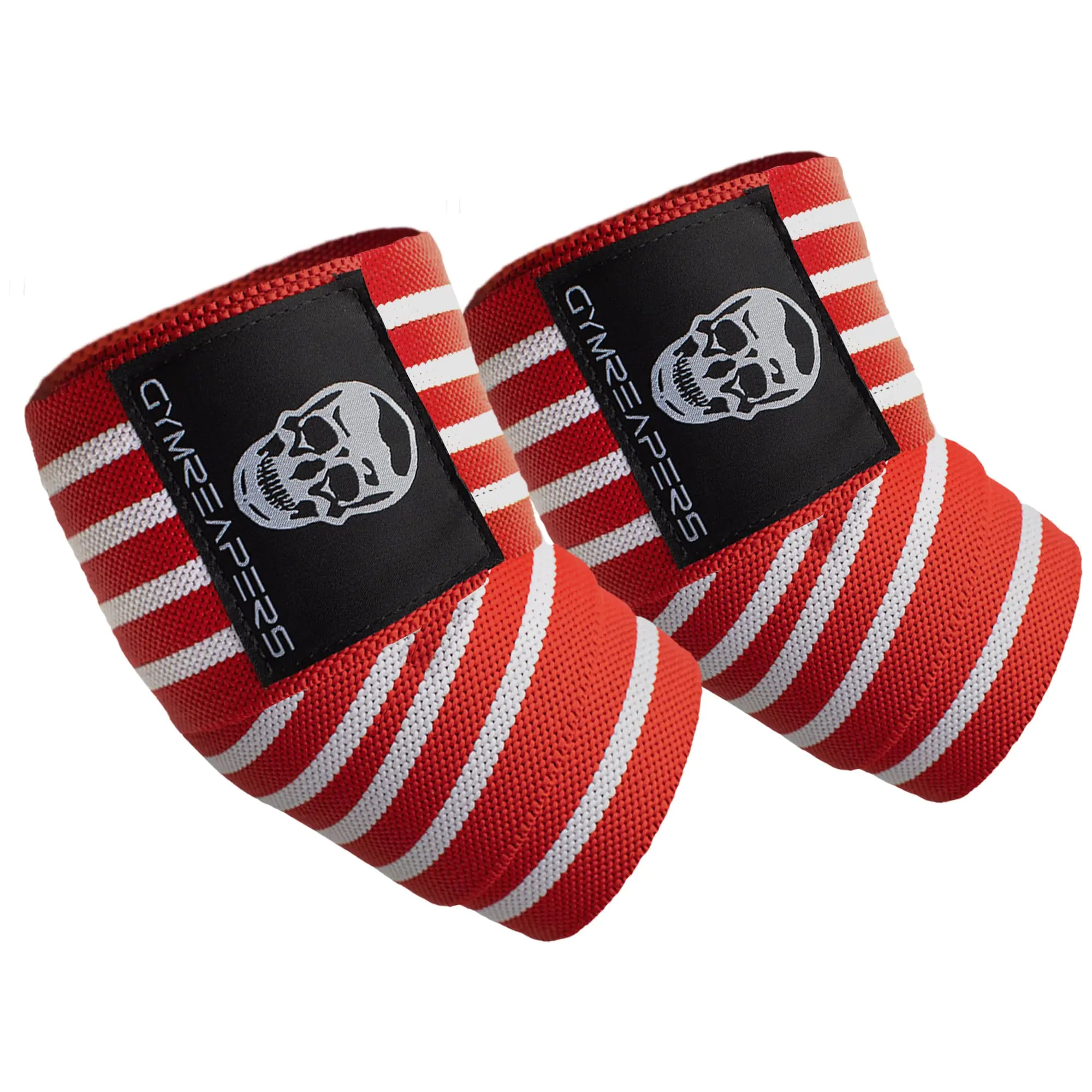 Gymreapers Flex40 Elbow Support Wraps - Red/White